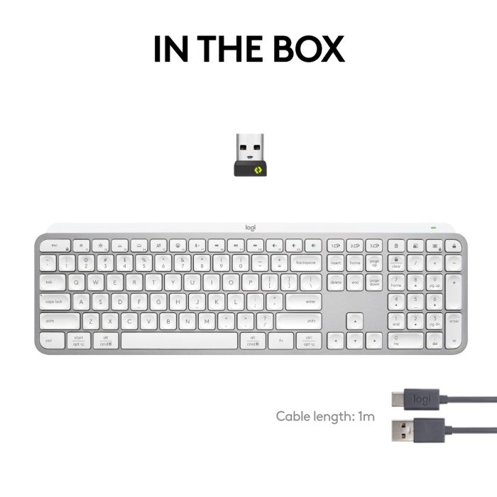 MX Keys S - Fast Typing, Comfort, Rechargeable