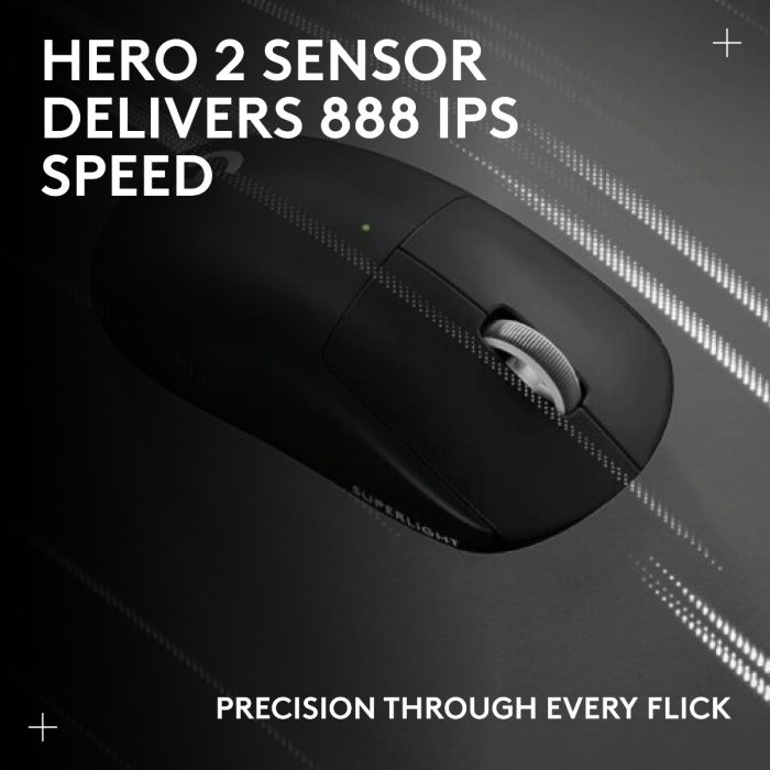 LOGITECH G PRO X SUPERLIGHT 2C WIRELESS MOUSE - BLACK 910-007533