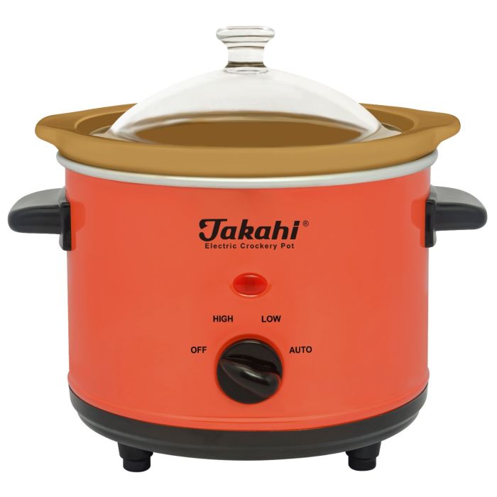 TAKAHI SLOW COOKER 1.5L 1525HR WO