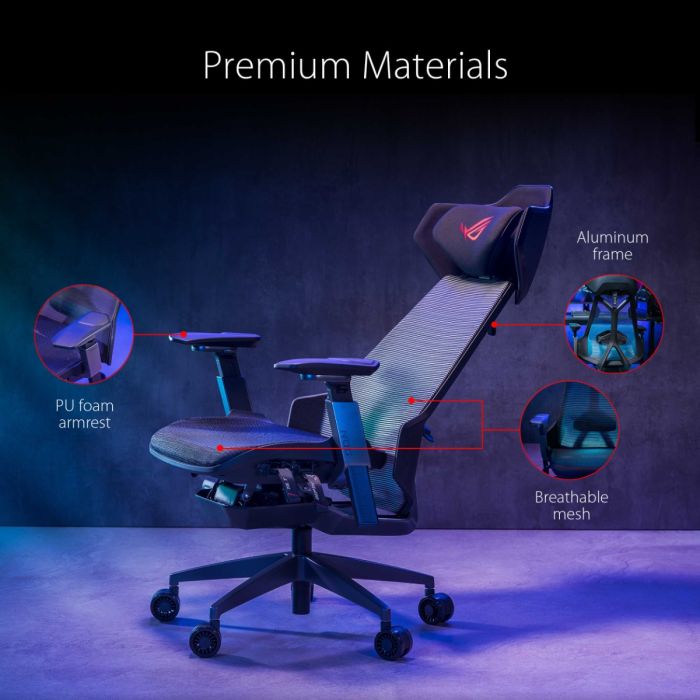 ASUS GAMING CHAIR ROG SL400 DESTRIER Gain City Singapore