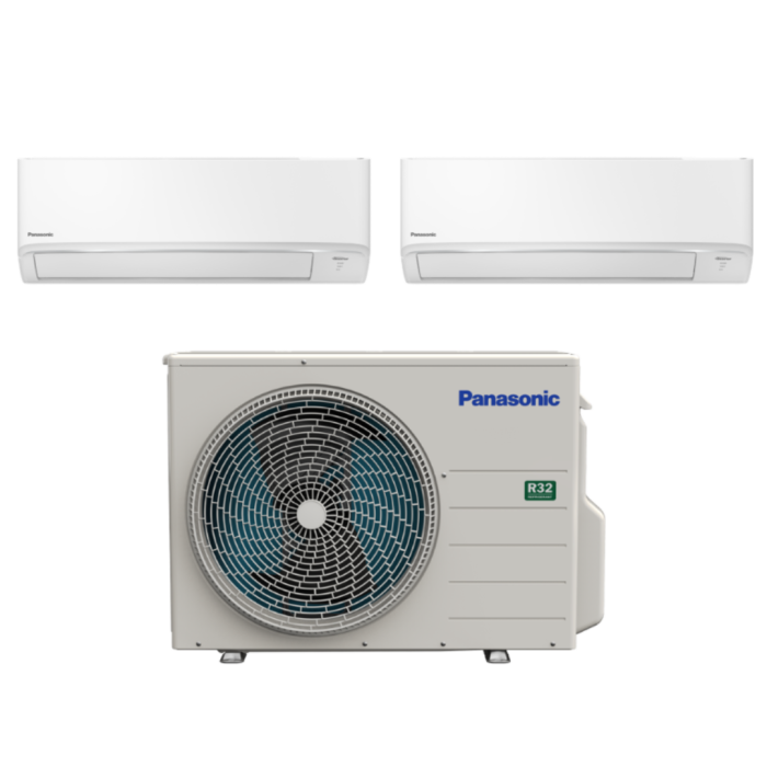 PANASONIC SYSTEM 2 AIRCON 2X12000 BTU Gain City