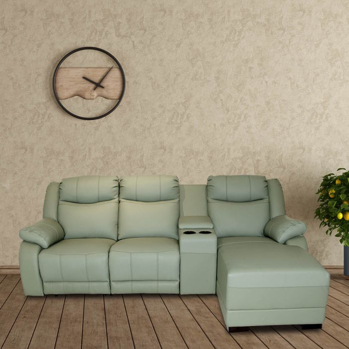 L shaped couch with cup holders outlet