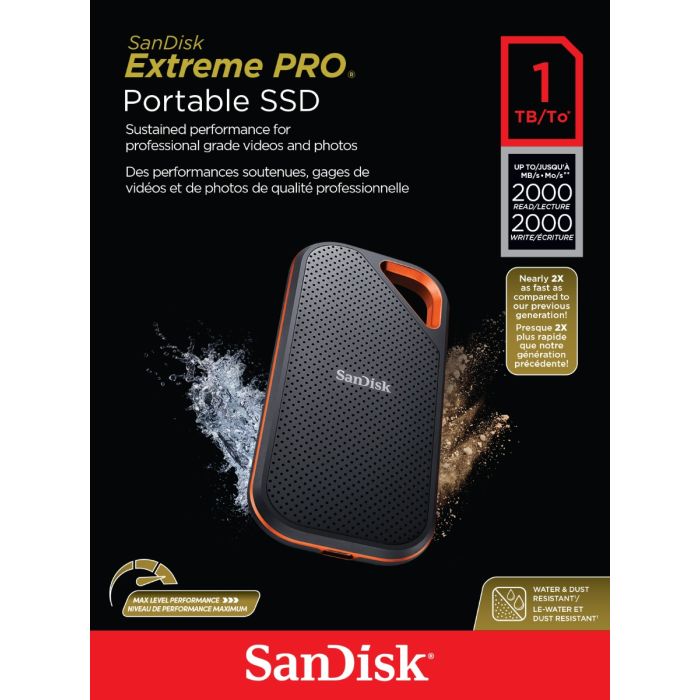 SANDISK 1TB EXTREME PRO PORT. SDSSDE81-1T00-G25 | Gain City
