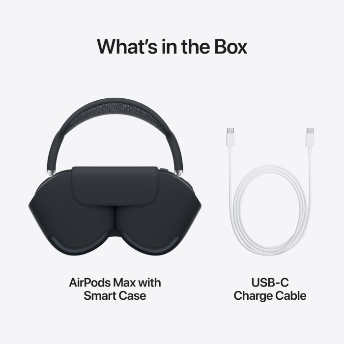 APPLE AIRPODS MAX (USB-C) MIDNIGHT MWW43ZA/A | Gain City