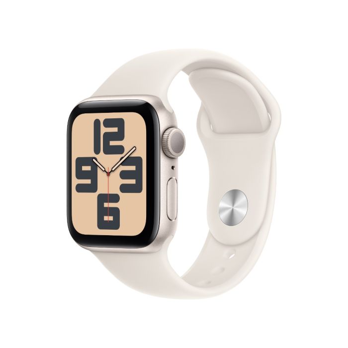 APPLE WATCH SE GPS 40MM STARLIGHT ALUMINIUM CASE W MXEF3ZP/A
