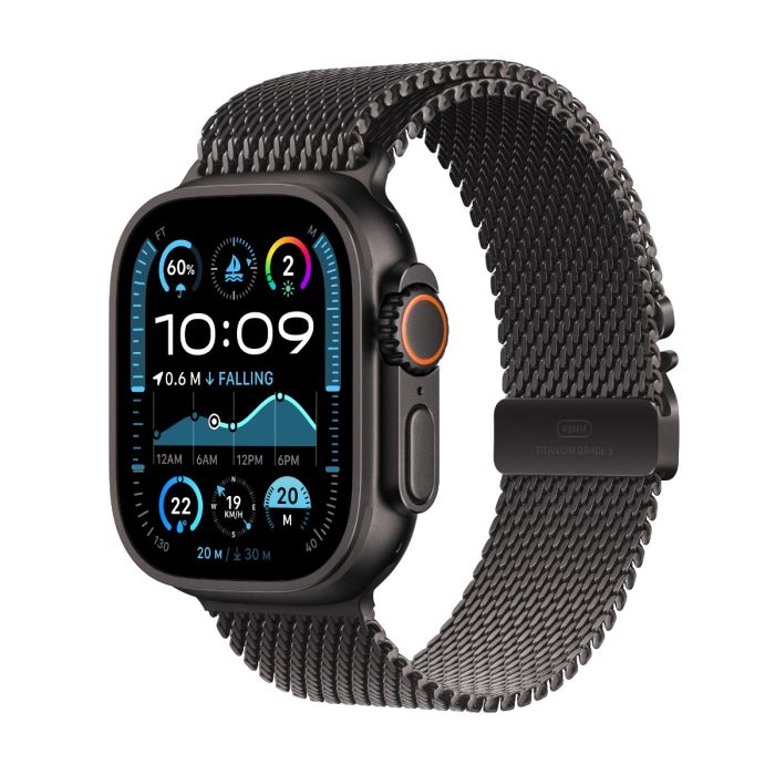 APPLE WATCH ULTRA 2 GPS CELLULAR 49MM BLACK TITA MX4W3ZP A Gain City Singapore