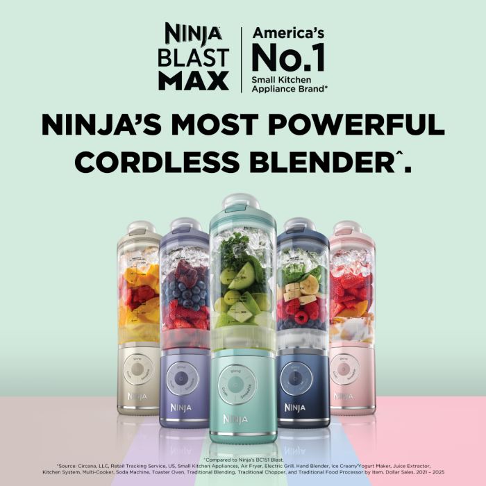 ☆NINJA Ninja Blast Max BC251JNV [ダークネイビー]【ミキサー