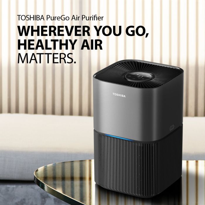 Toshiba smart air purifier top