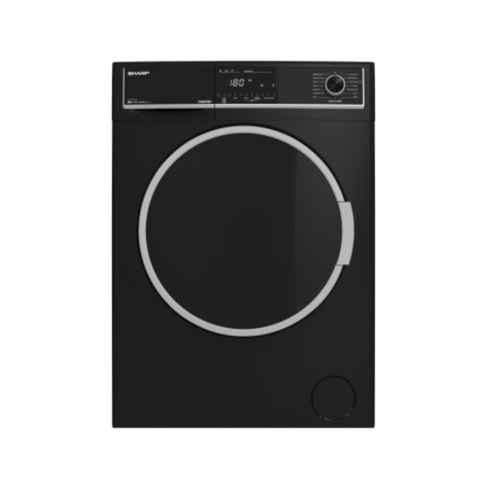 SHARP FRONT LOAD WASHER 9KG 3 TICKS INVERTER