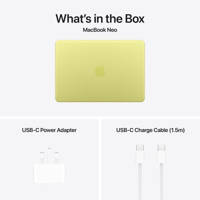APPLE MACBOOK NEO 13 A18 PRO 6-CORE 5-GPU 8GB 512GB TOUCH ID