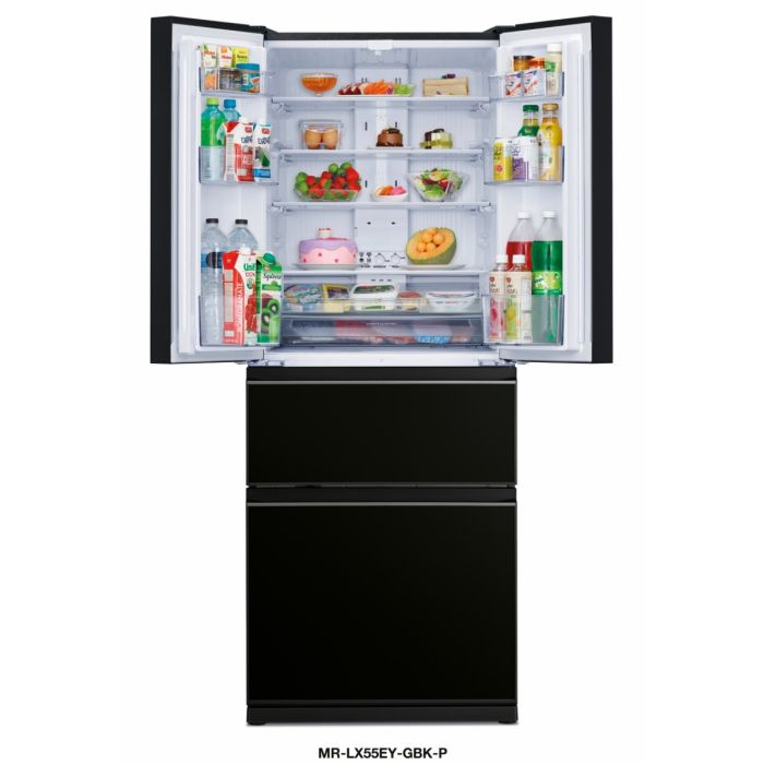 Mitsubishi 4 Door Fridge, 442L, Neuro Inverter