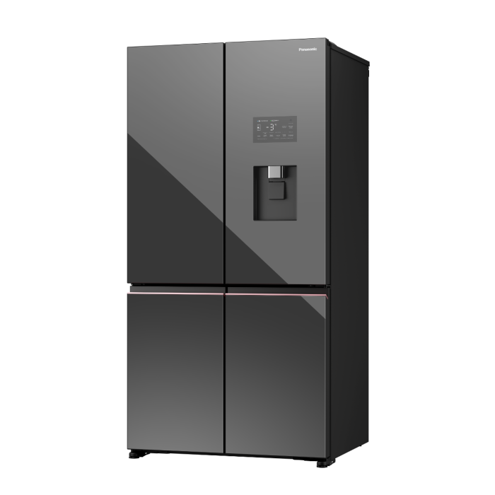 Panasonic 4 Door Fridge, Prime Freeze, Nanoe X, 617L