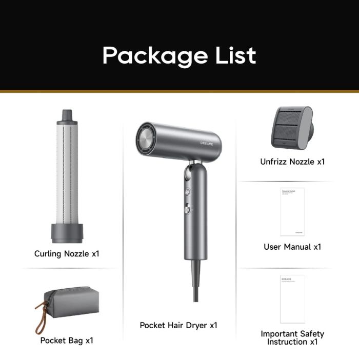 Pocket hair dryer hotsell