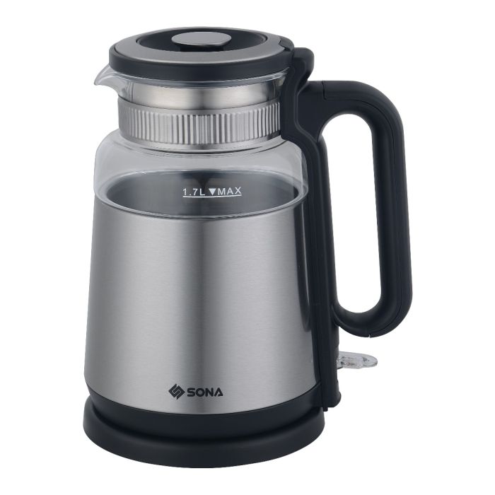 SONA DIGITAL GLASS KETTLE 1.7L SGK5065 Gain City Singapore