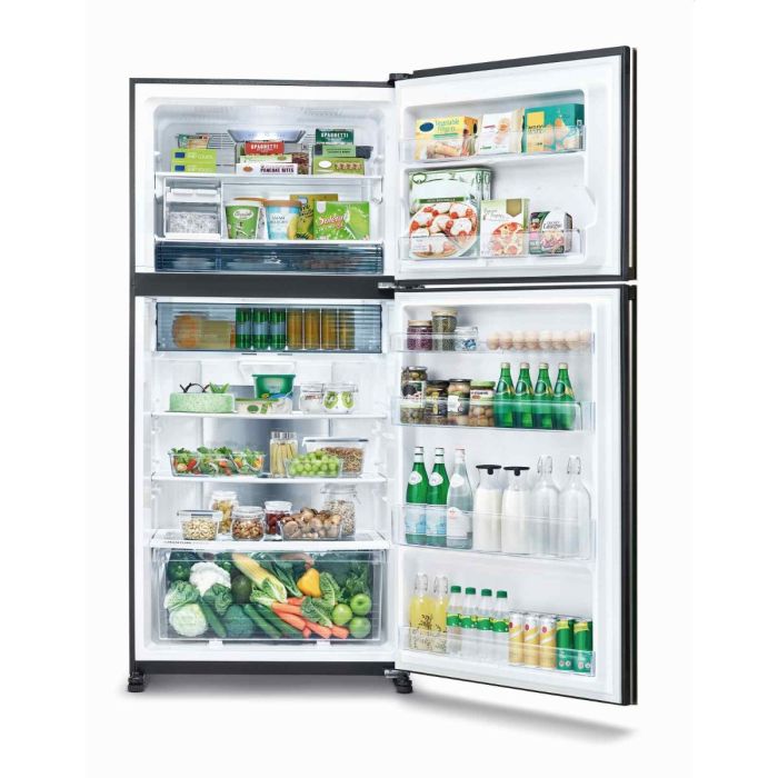 Sharp 2 Door Fridge - J-Tech, 600L, Hybrid Cooling
