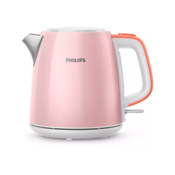 onderwerp Geniet Bloemlezing PHILIPS KETTLE 1L PINK, STAINLESS STEEL