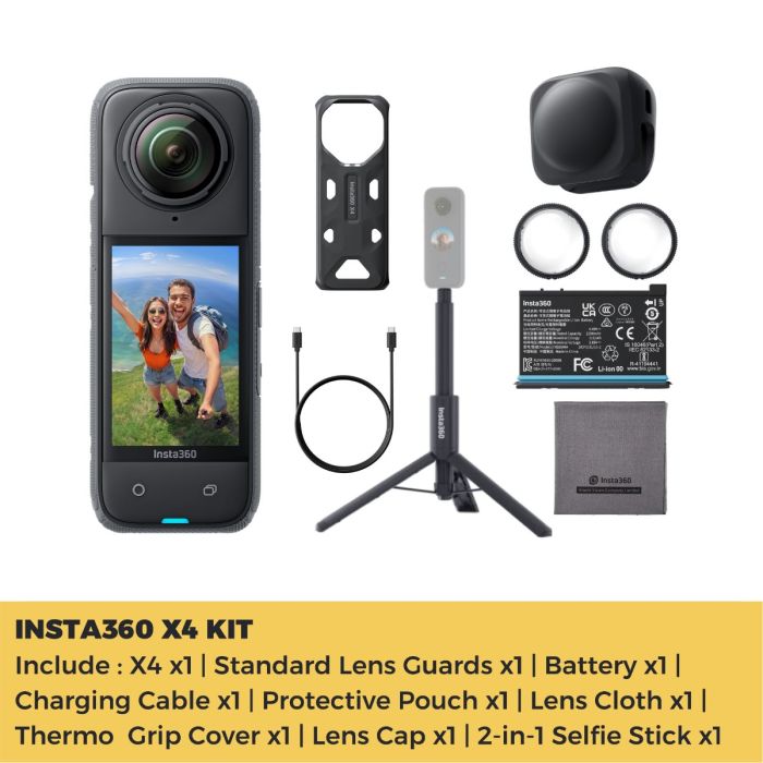 Insta360 X4 - スターターバンドル たたし