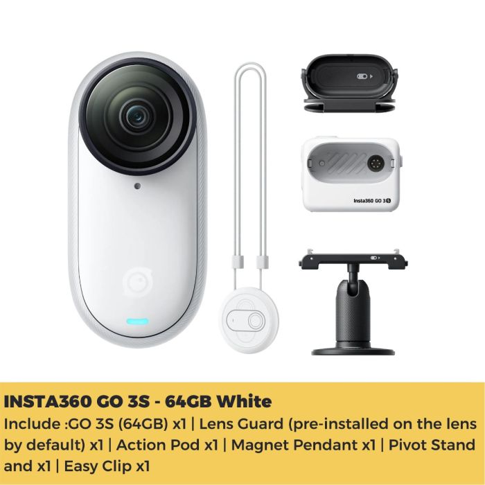 インスタ360 Insta360 GO2 64GB版 積み重なっ