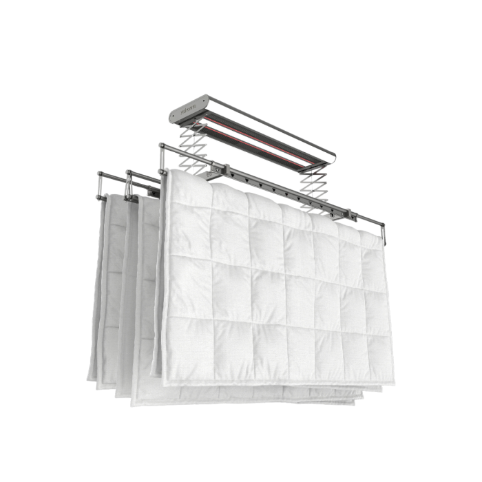 Yu Select  YUHOME Laundry Rack - Motorized, UV Light, App Control