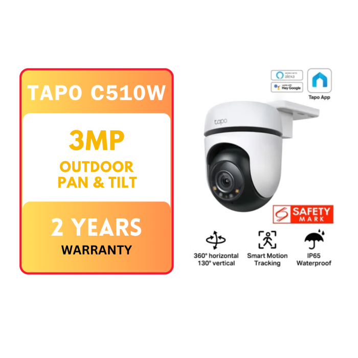 Tapo 2K Camera - 360° View, Night Vision