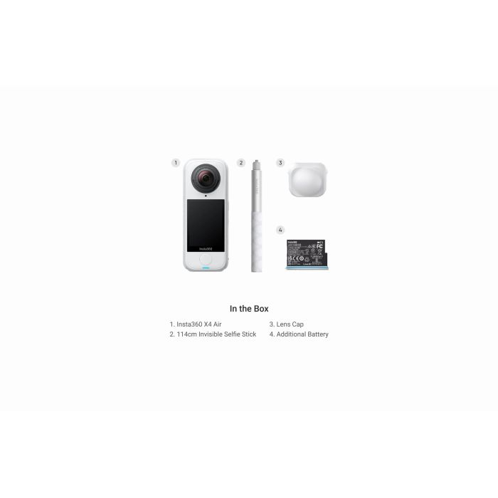 Insta360 X4 Air Starter Bundle (Blanc) - Caméra sportive - LDLC Insta360 X4 Air Starter Bundle (Blanc) - Caméra sportive - LDLC