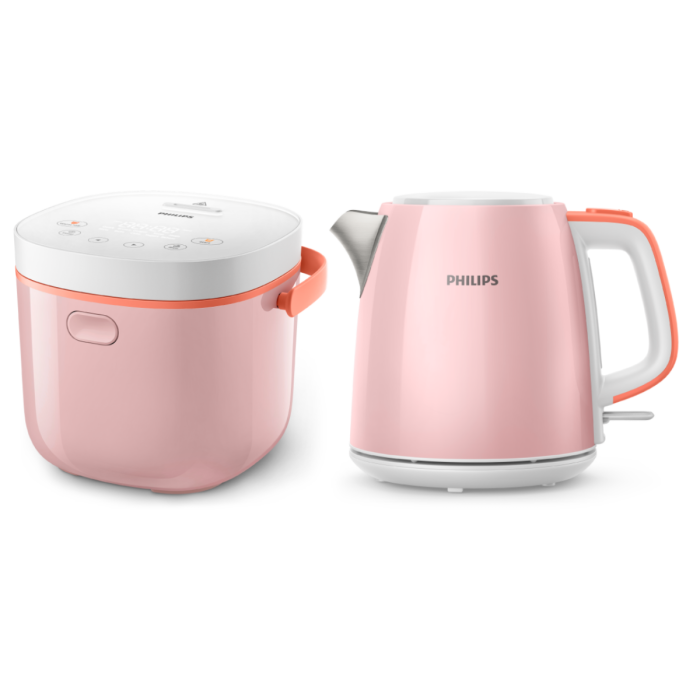 Philips pink kettle top