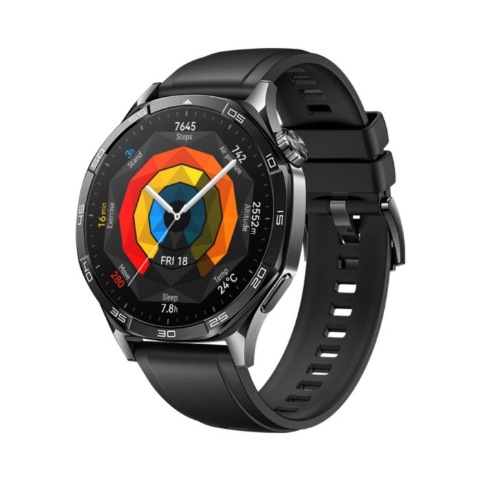 HUAWEI WATCH GT 5 BLUETOOTH 46MM HW VILI B19F BLACK BT 46MM Gain City Singapore