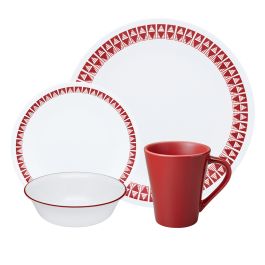 CORELLE 16PC DINNER SET 16MG-RWD-US | Gain City Singapore