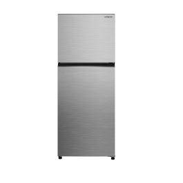 Hitachi 2 Door Fridge - Dual Cooling, 374L, Inox