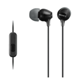 SONY MDR-EX15AP WIRED EARPHONE - BLACK MDR-EX15AP/BZE