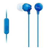 SONY MDR-EX15AP WIRED EARPHONE - BLUE MDR-EX15AP/LIZE