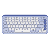 LOGITECH POP ICON KEYS WIRELESS KEYBOARD - LILAC 920-013086