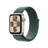 APPLE WATCH SE GPS 40MM STARLIGHT ALUMINIUM CASE WITH LAKE GREEN SPORT LOOP MXEH3ZP/A