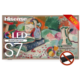 HISENSE S7N 65" QLED 4K CANVAS TV HS65S7N