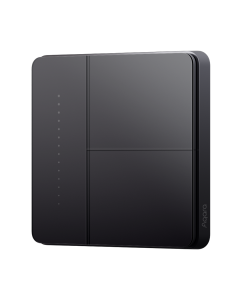 AQARA WALL SWITCH Z1 PRO DOUBLE ROCKERS (BLACK) AK149CNG01