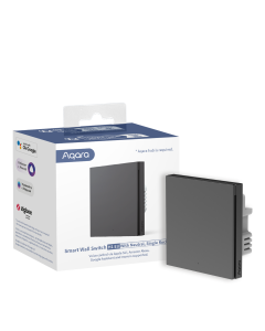 AQARA SMART WALL SWITCH H1 (WITH NEUTRAL, SINGLE ROCKER) GREY WS-EUK03