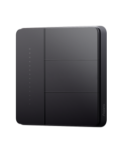 AQARA WALL SWITCH Z1 PRO TRIPLE ROCKERS (BLACK) AK150CNG01