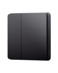 Aqara Wall Switch Z1 Pro Triple Rockers (Black) AK186CNG02