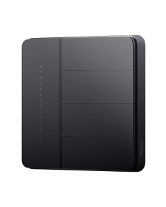 Aqara Wall Switch Z1 Pro Four Rockers (Black) AK187CNG02