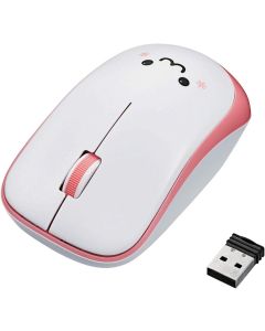 ELECOM 3 BUTTON WIRELESS MOUSE - PINK M-IR07DRPN