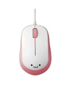 ELECOM 3 BUTTON WIRED MOUSE - PINK M-Y8UBPN