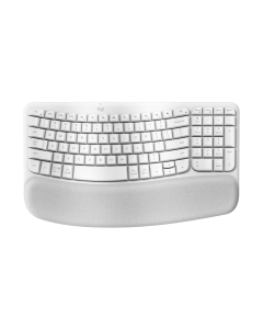 LOGITECH WAVE ERGO WIRELESS KEYBOARD - OFF-WHITE 920-012282
