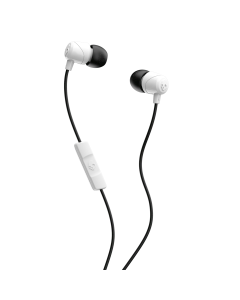 SKULLCANDY JIB WIRED EARPHONE - WHITE/BLACK/WHITE SK-S2DUYK-441