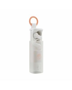 SKULLCANDY DIME EVO WIRELESS EARBUDS - BONE / ORANGE GLOW SK-S2DTW-S951