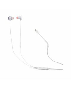 JBL QUANTUM 50C WIRED EARPHONE - WHITE JBL-HPS-QUANTUM50C WHT