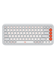 LOGITECH POP ICON KEYS WIRELESS KEYBOARD - OFF WHITE 920-013084