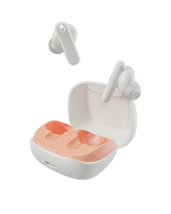 SKULLCANDY SMOKIN BUDS WIRELESS EARBUDS - BONE / ORANGE GLOW SK-S2TAW-S951