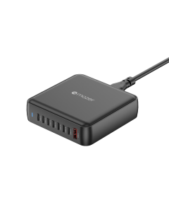 MAZER GANPRESTIGE 170W 8-IN-1 CHARGING HUB - BLACK M-D170W-V5-BK