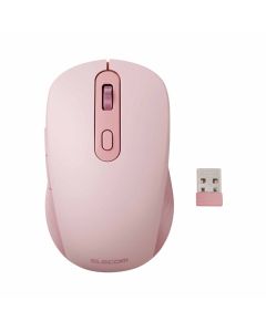 ELECOM 6 BUTTON DUAL MODE SILENT WIRELESS MOUSE - PINK M-MY35MBSPN-G