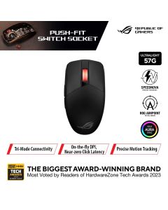 ASUS ROG STRIX IMPACT III WIRELESS MOUSE - BLACK 90MP03D0-BMUA00
